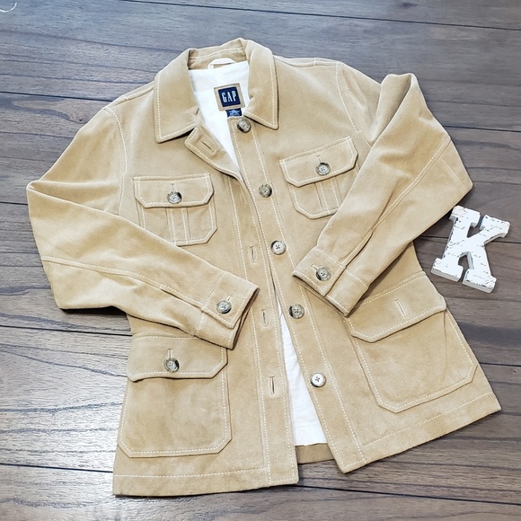 GAP Leather Jacket - Picture 2 of 8